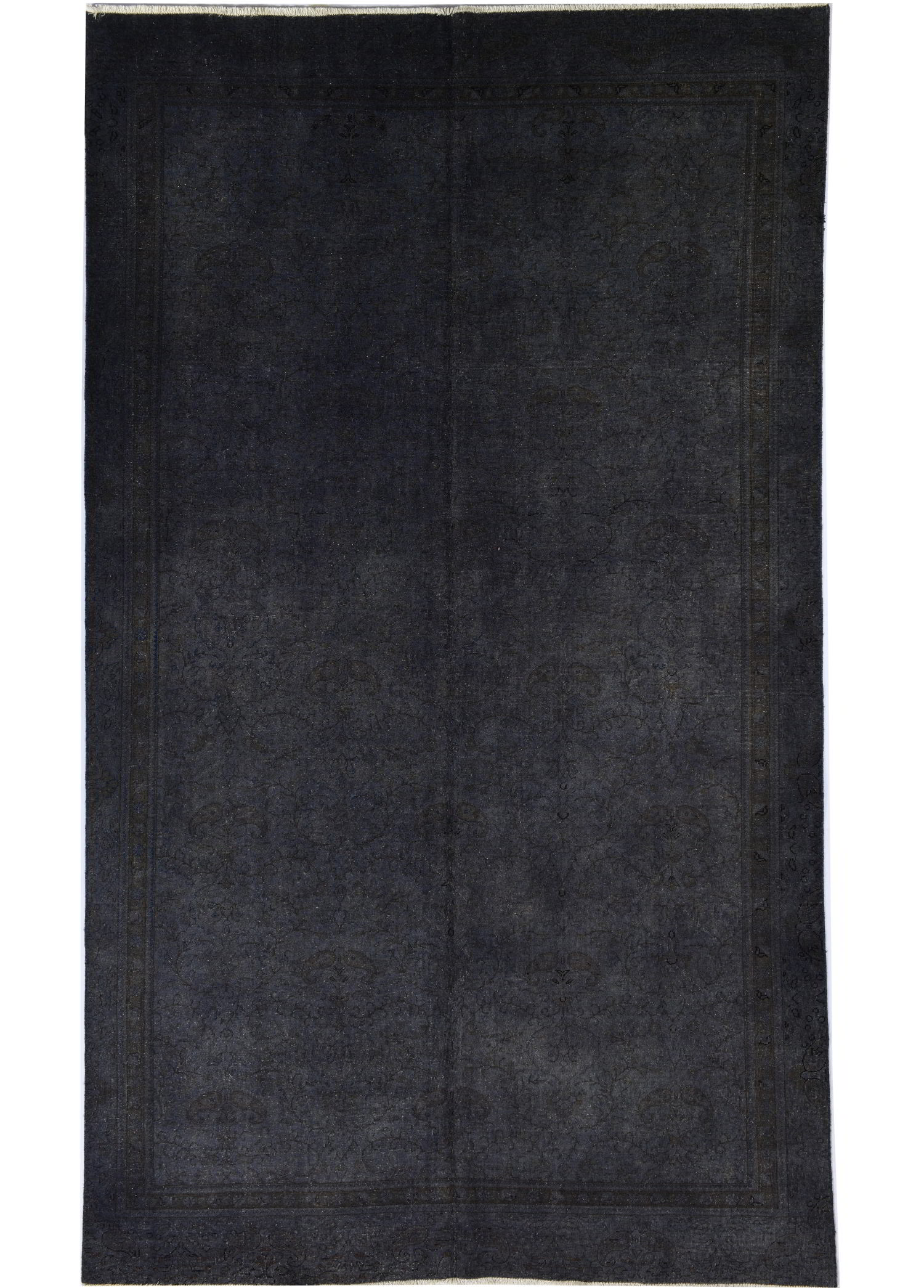 Moonlit Petals Hand-Woven Wool Carpet 295x174 cm