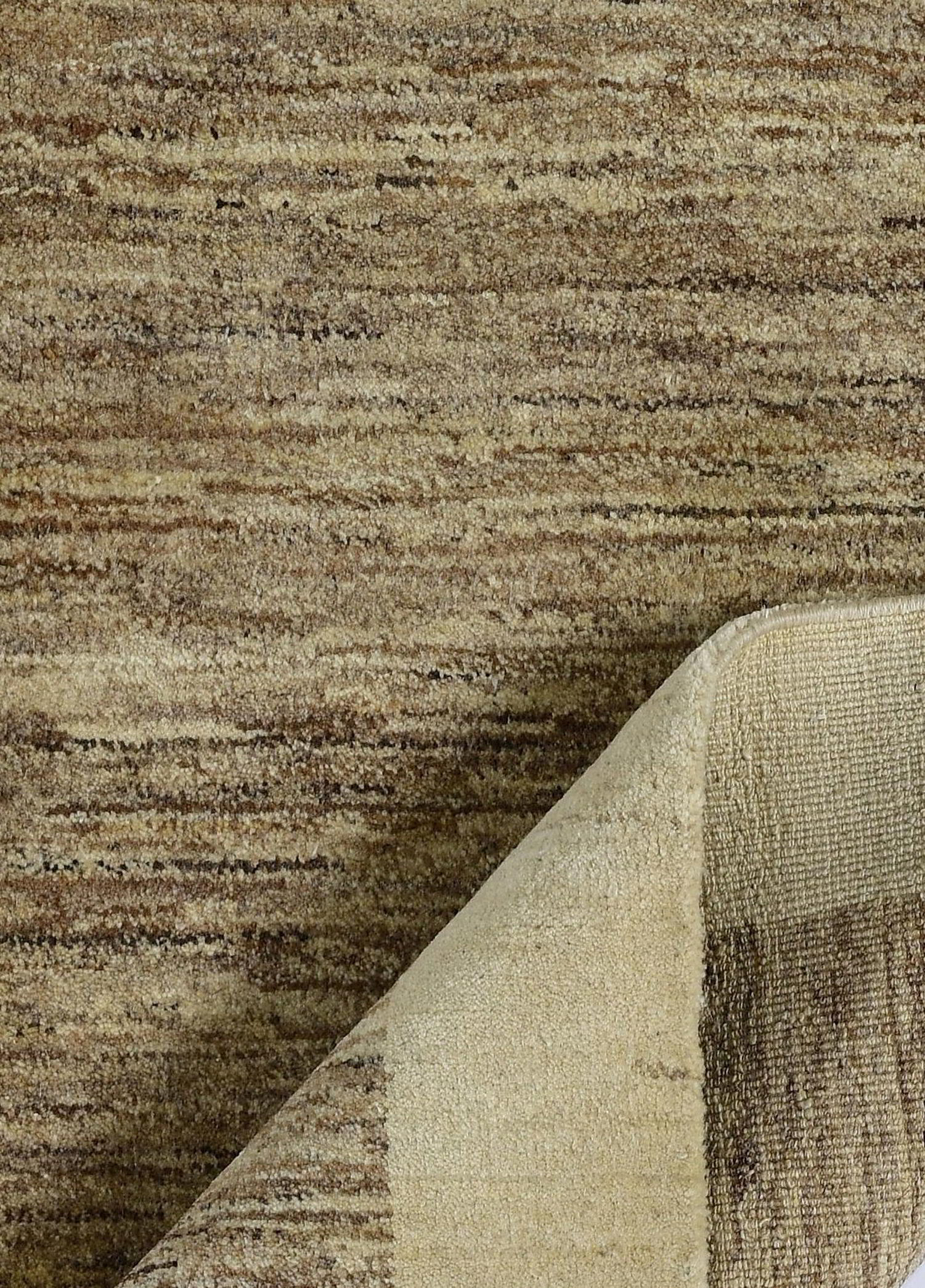 Terra Plain Hand-Woven Wool Carpet 193x123 cm