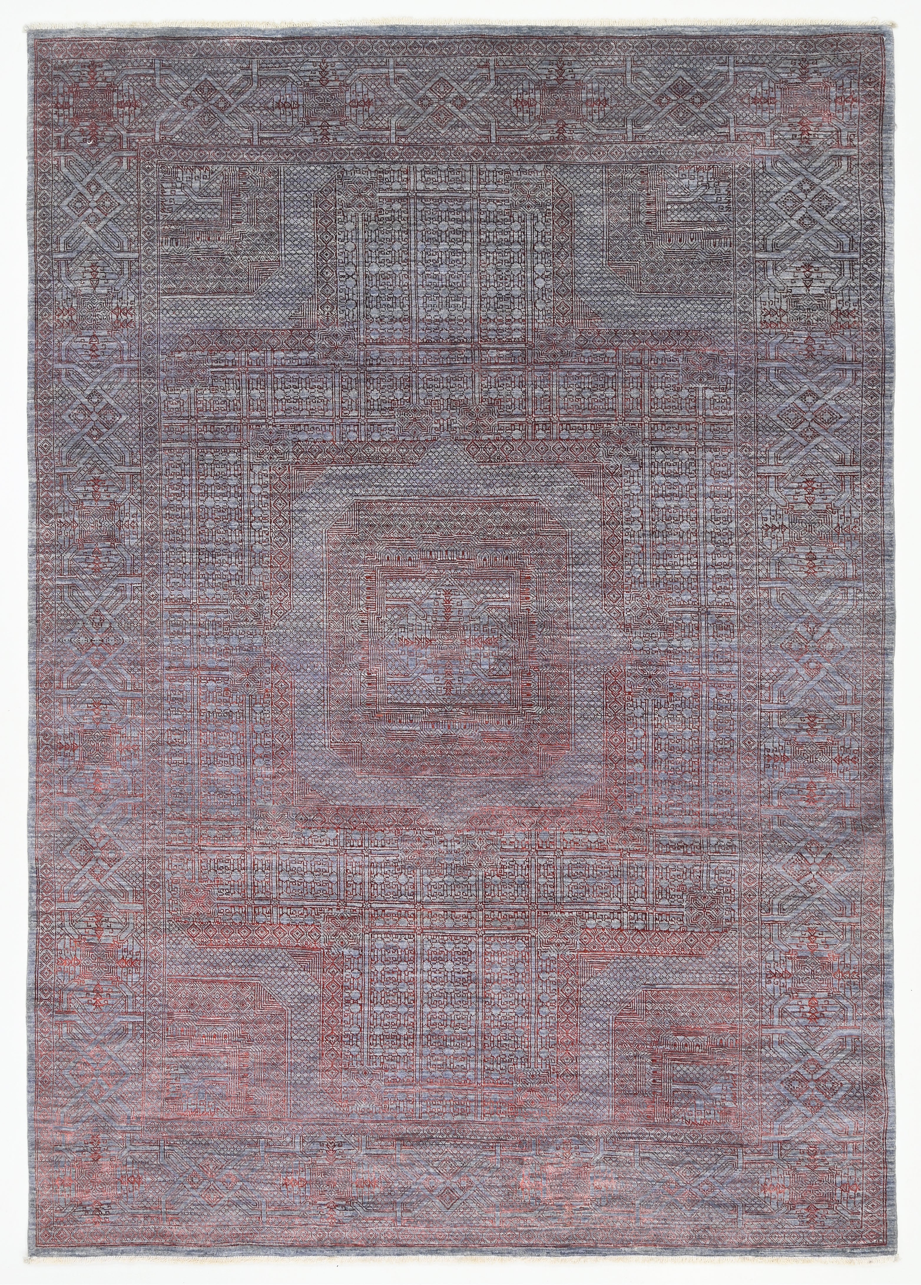Renoir Hand-Woven Wool and Silk Carpet 245x171 cm