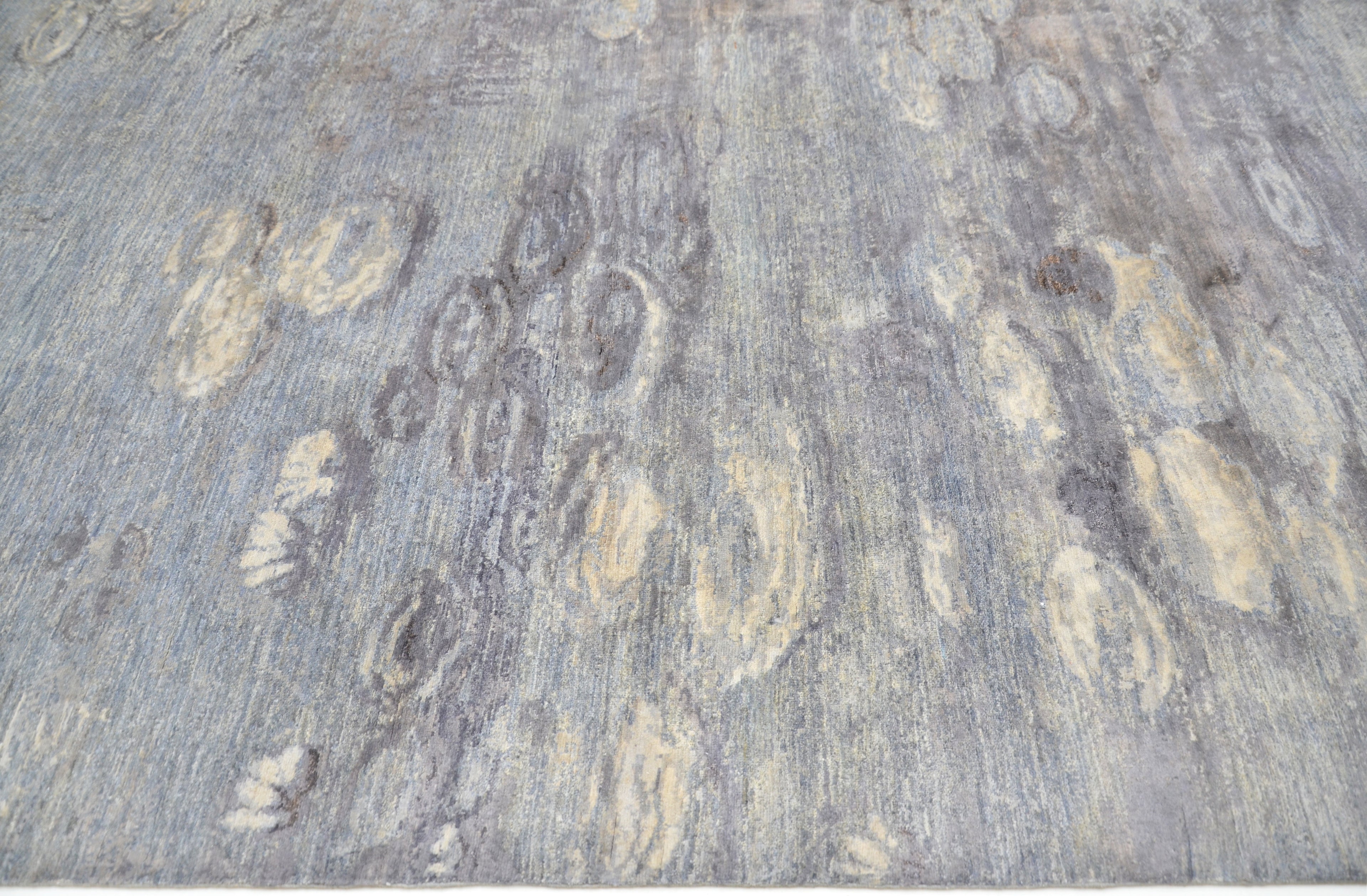 Naiad Hand-Woven Wool and Silk Carpet 310x239 cm