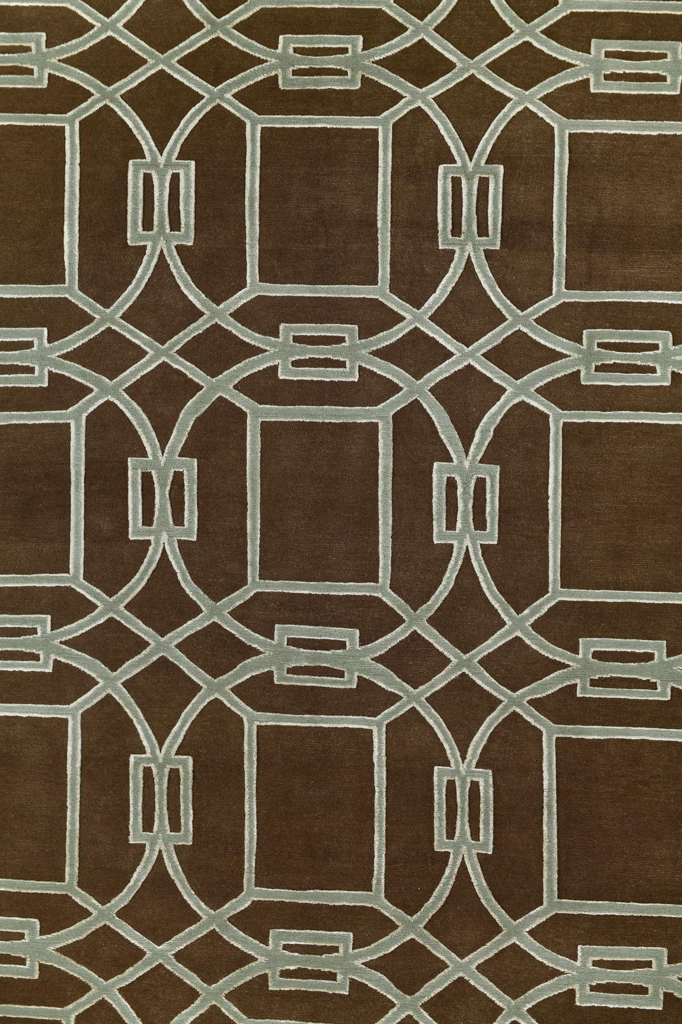 Taryn Hand-Woven Wool and Silk Rug 314x203 cm