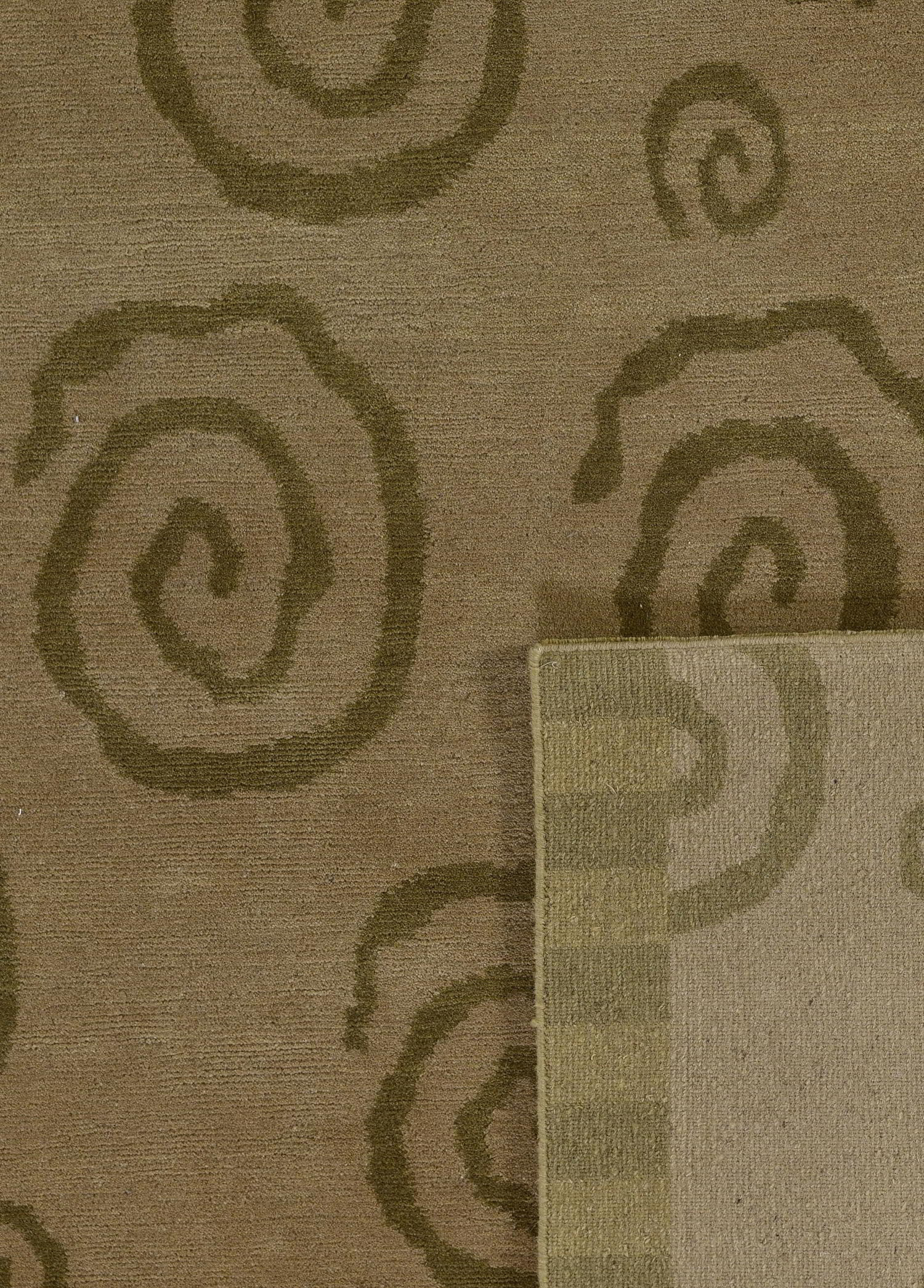 Spiralis Hand-Woven Wool Carpet 265x181 cm