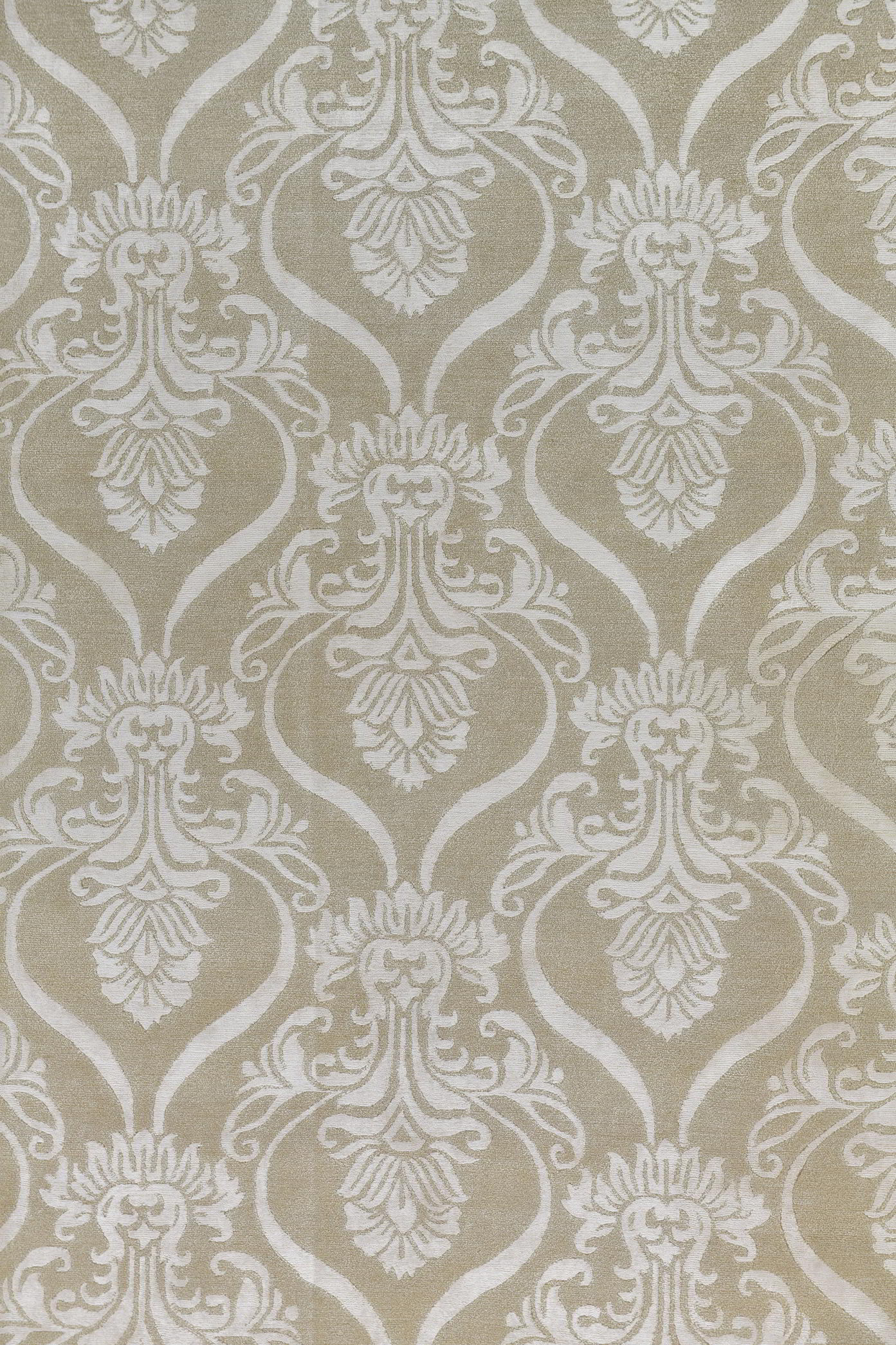 Seraphine Hand-Woven Wool and Silk Carpet 251x260 cm