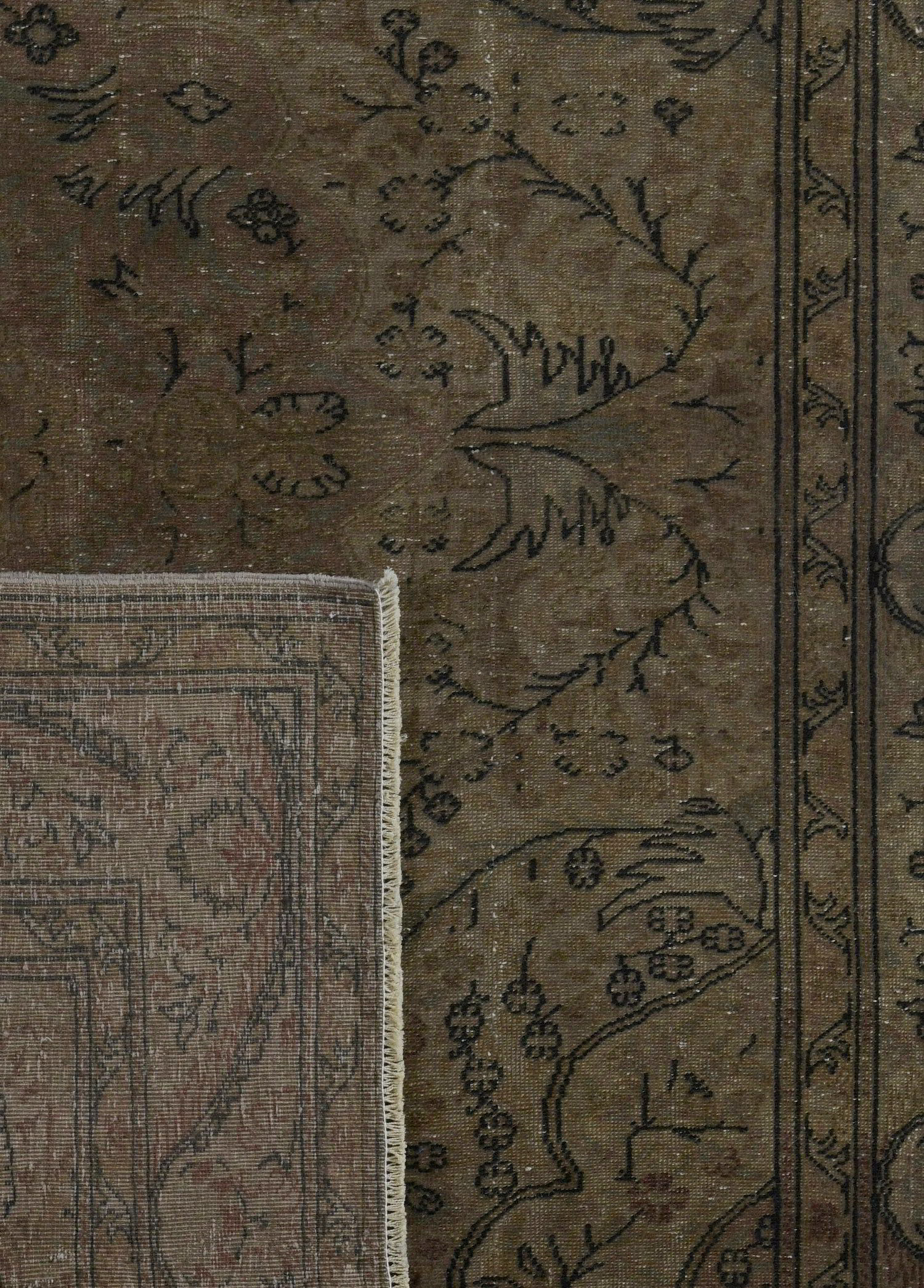 Darveth Linen Vintage El Dokuma Yün Halı 292 x 197 cm