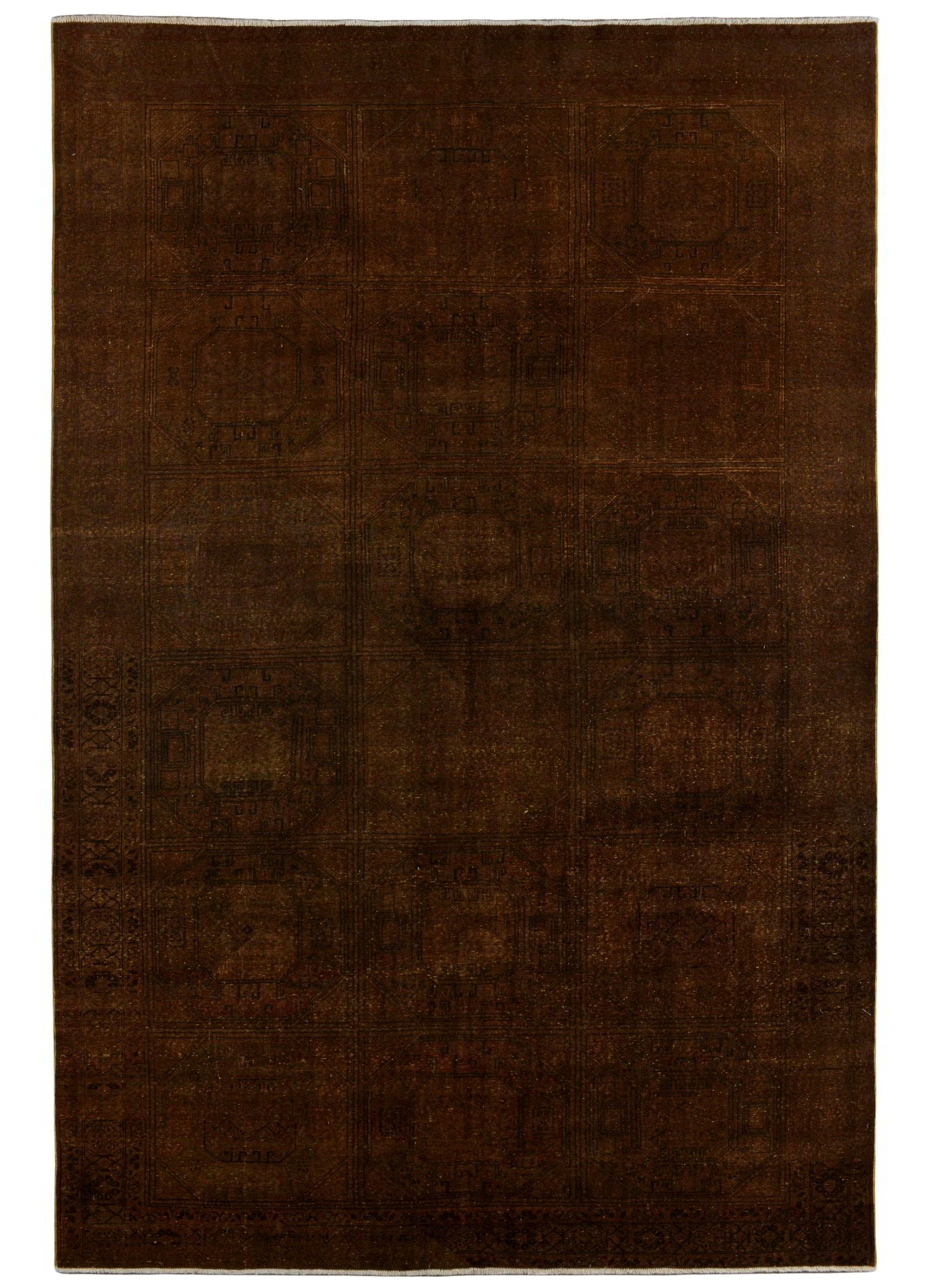 Darvashan Vintage El Dokuma Yün Halı 289 x 196 cm