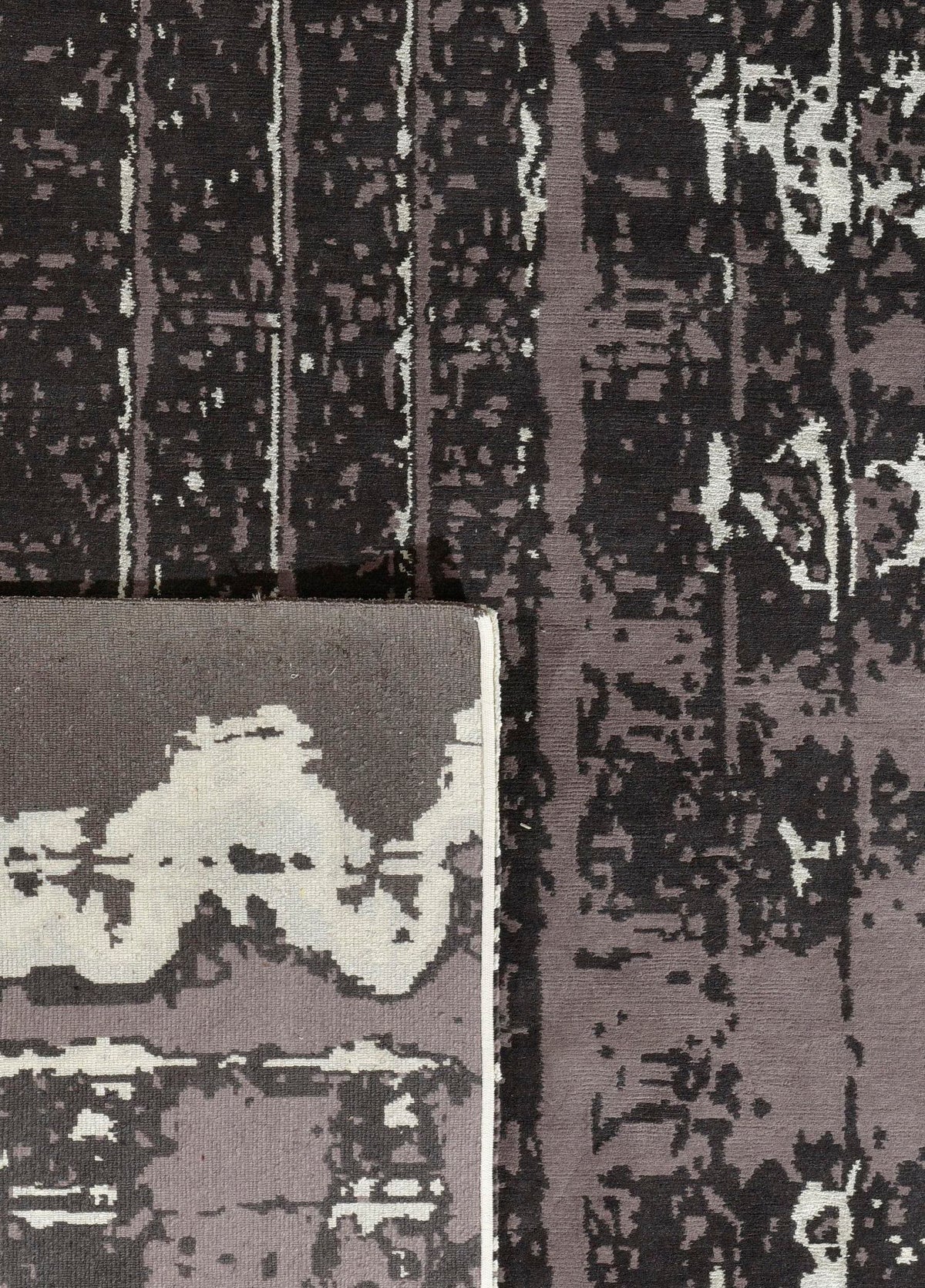 Palimpsest El Dokuma Yün ve İpek Halı 350 x 250 cm - Borr Halı