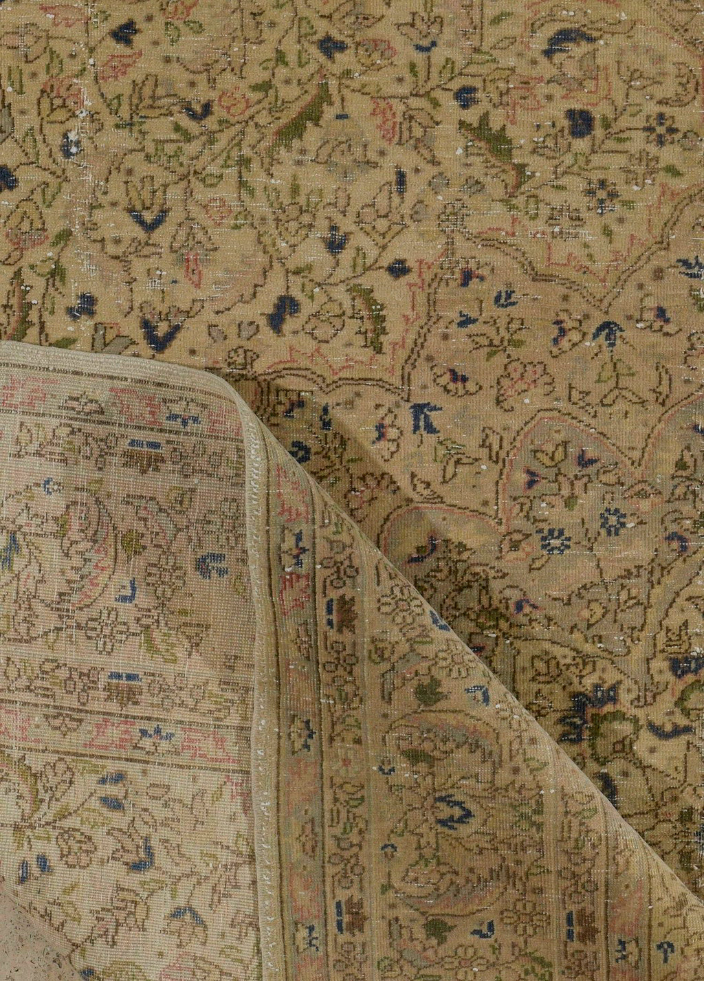 Shahmir Sand Vintage El Dokuma Yün Halı 315 x 205 cm