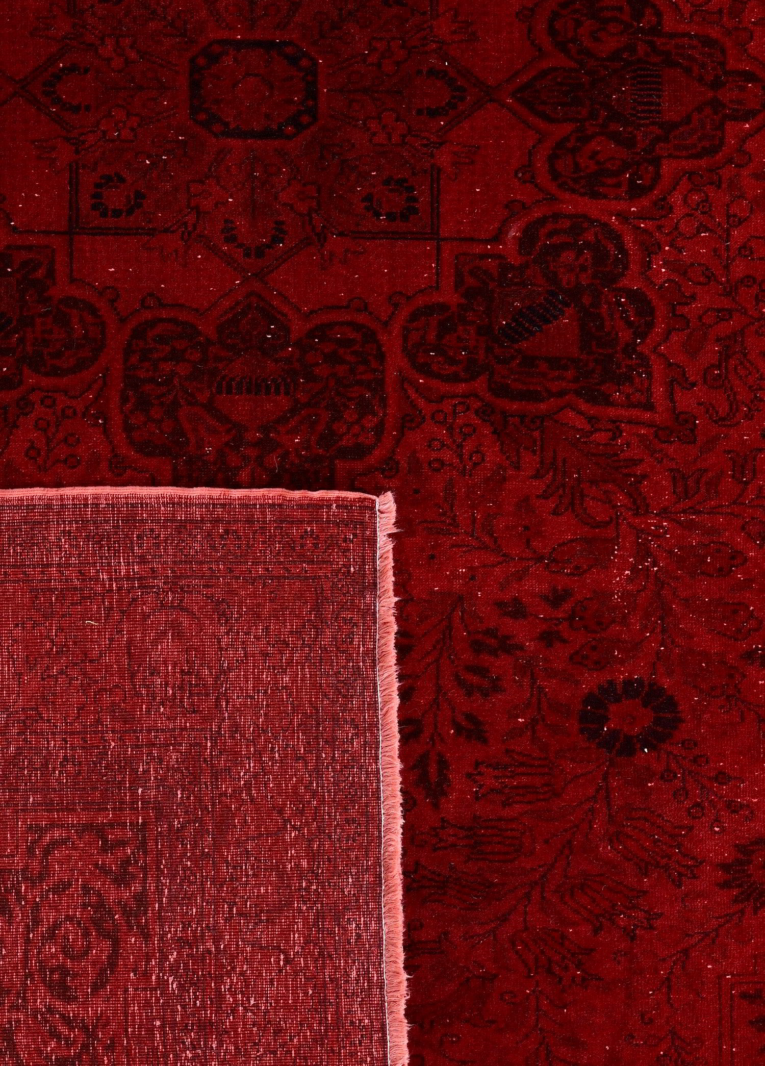 Darveth Walnut Vintage El Dokuma Yün Halı 291 x 197 cm