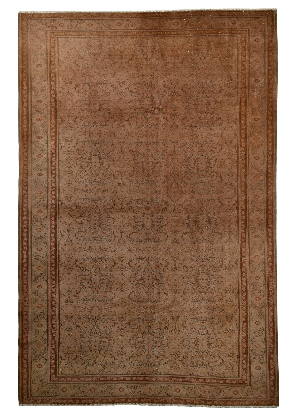 Virelia Vintage El Dokuma Yün Halı 284 x 191 cm - Borr Halı