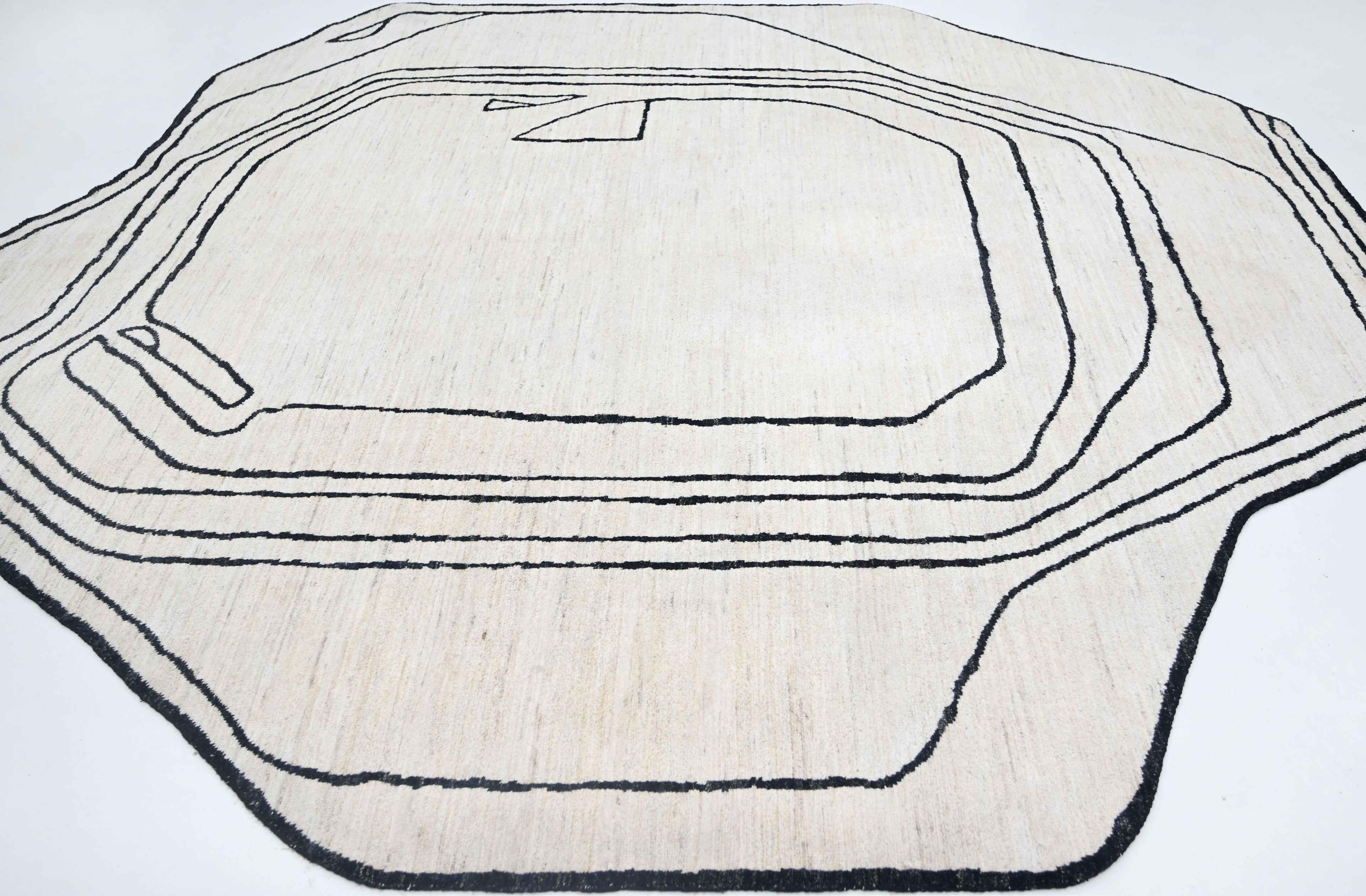 Contoura Form El Dokuma Yün Halı 311 x 247 cm