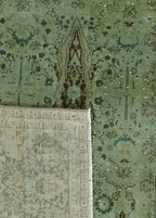 Miravel Vintage El Dokuma Yün Halı 302 x 201 cm - Borr Halı