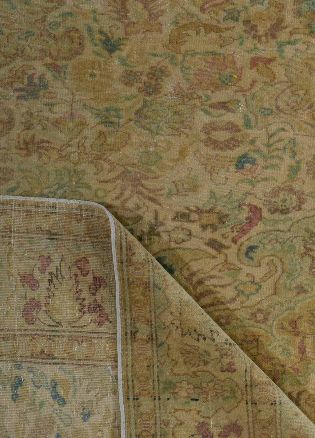 Areshvan Vintage El Dokuma Yün Halı 283 x 201 cm
