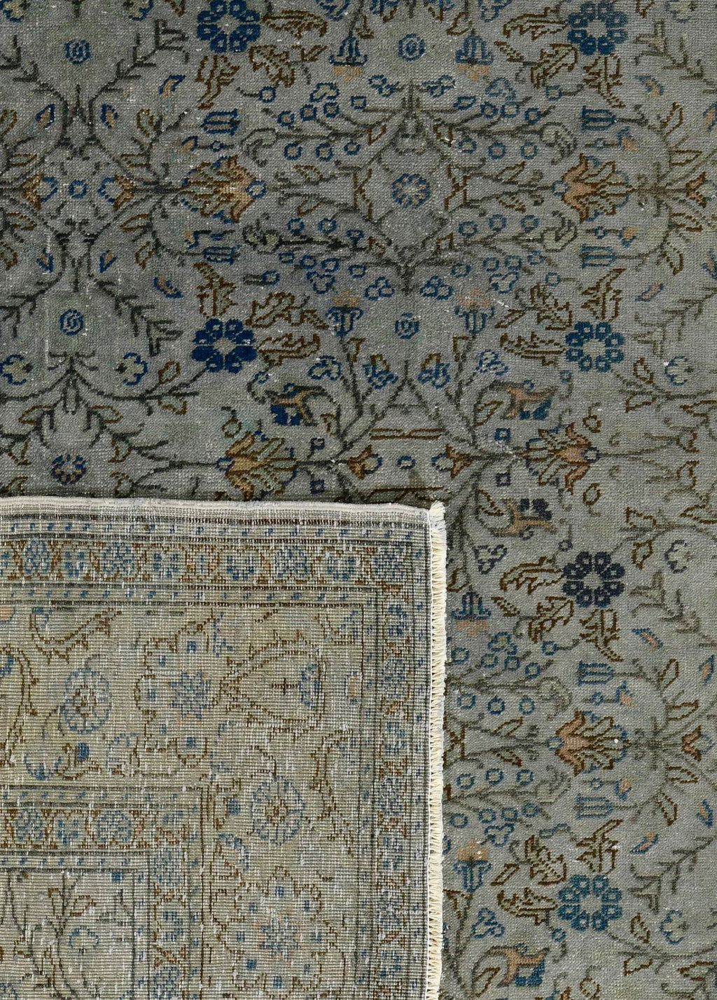 Eveline Vintage El Dokuma Yün Halı 290 x 195 cm - Borr Halı