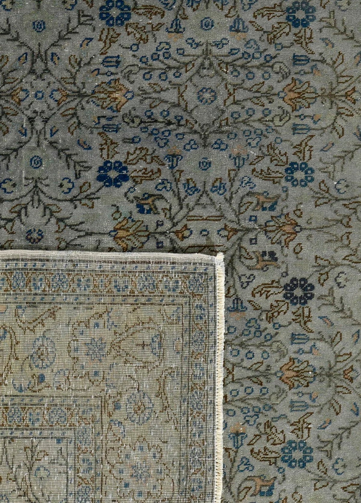 Eveline Vintage El Dokuma Yün Halı 290 x 195 cm - Borr Halı