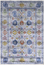 Anvera Field El Dokuma İpek Halı 188X124 cm