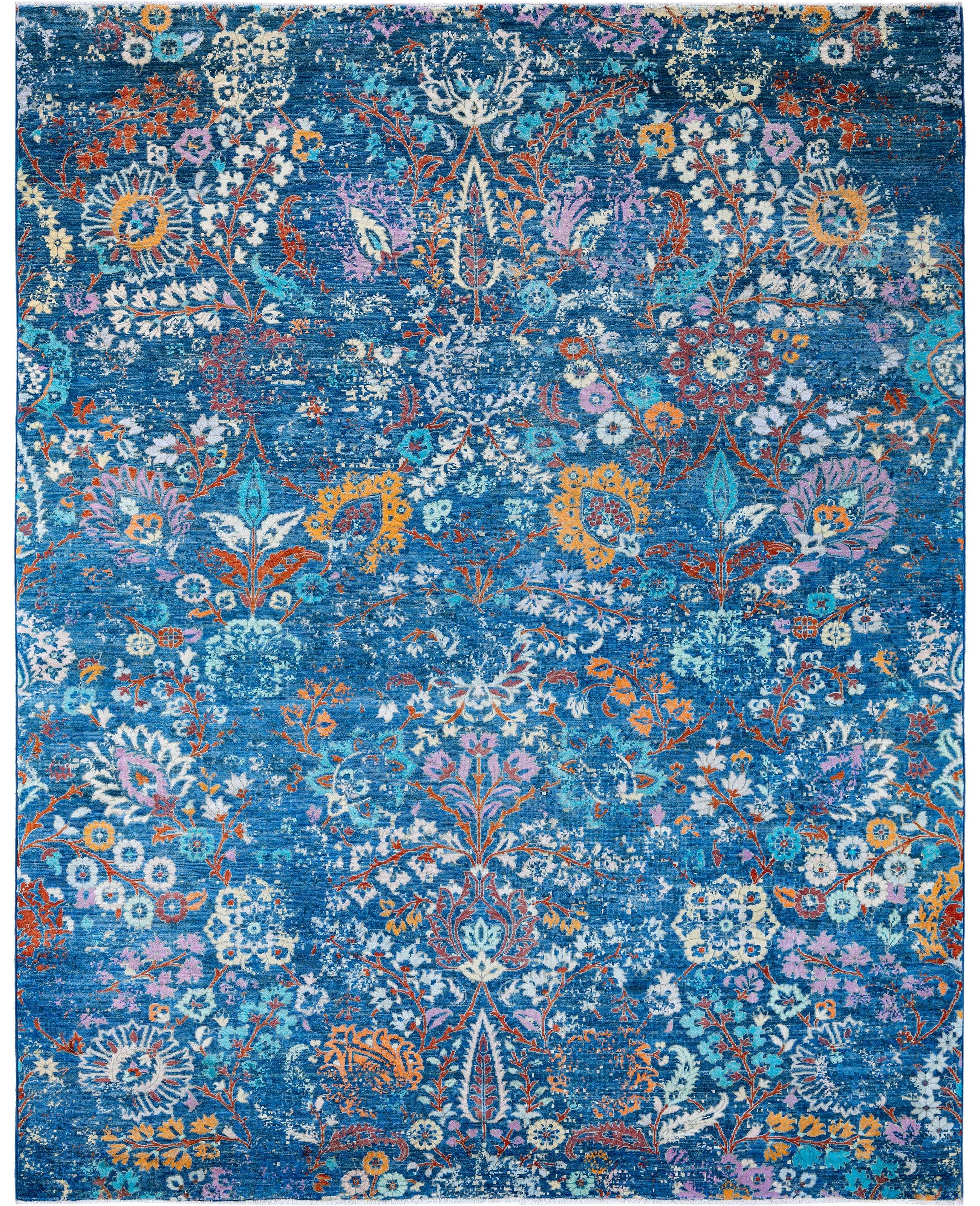 Lunara Garden El Dokuma Yün ve İpek Halı 302X243 cm