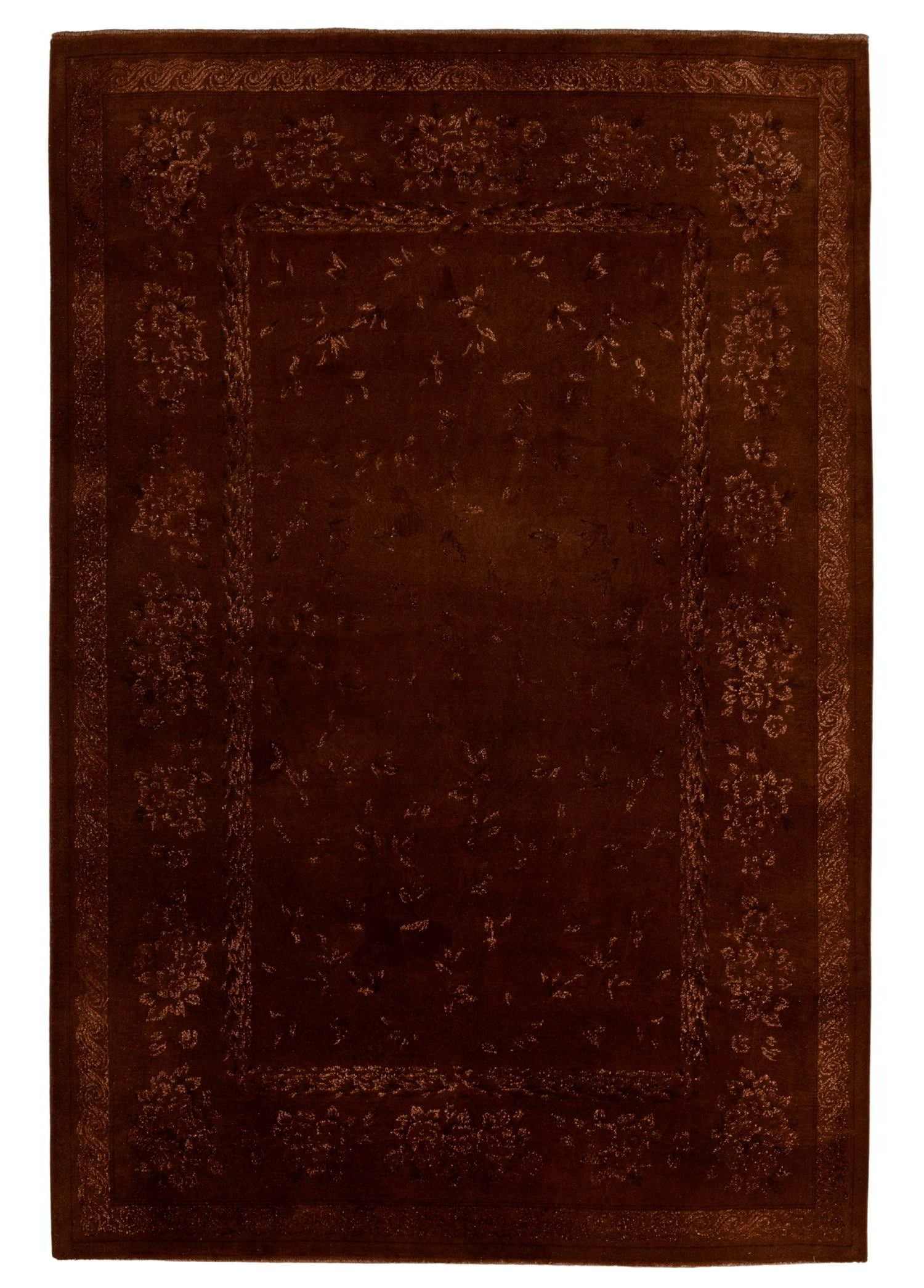 Mehrveth Vintage El Dokuma Yün Halı 273 x 184 cm