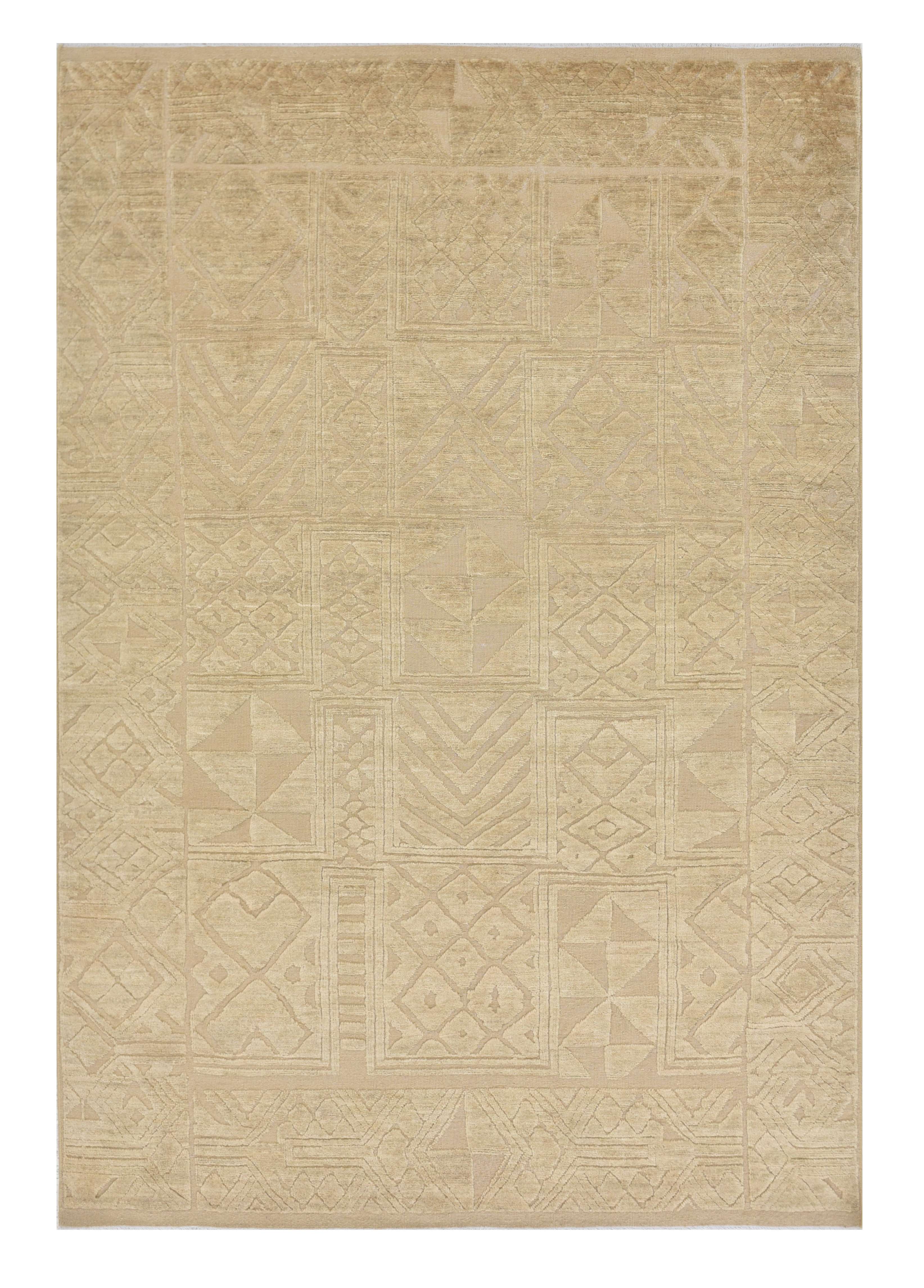 Modura Grid El Dokuma Yün Halı 271 x 184 cm
