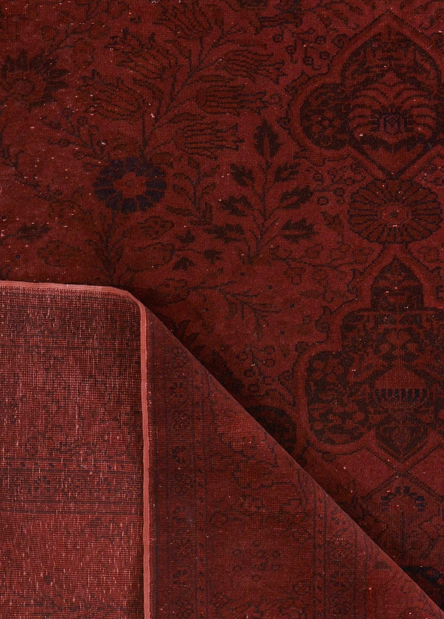 Darveth Walnut Vintage El Dokuma Yün Halı 291 x 197 cm