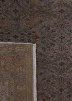 Vintage El Dokuma Yün Halı 290 x 202 cm