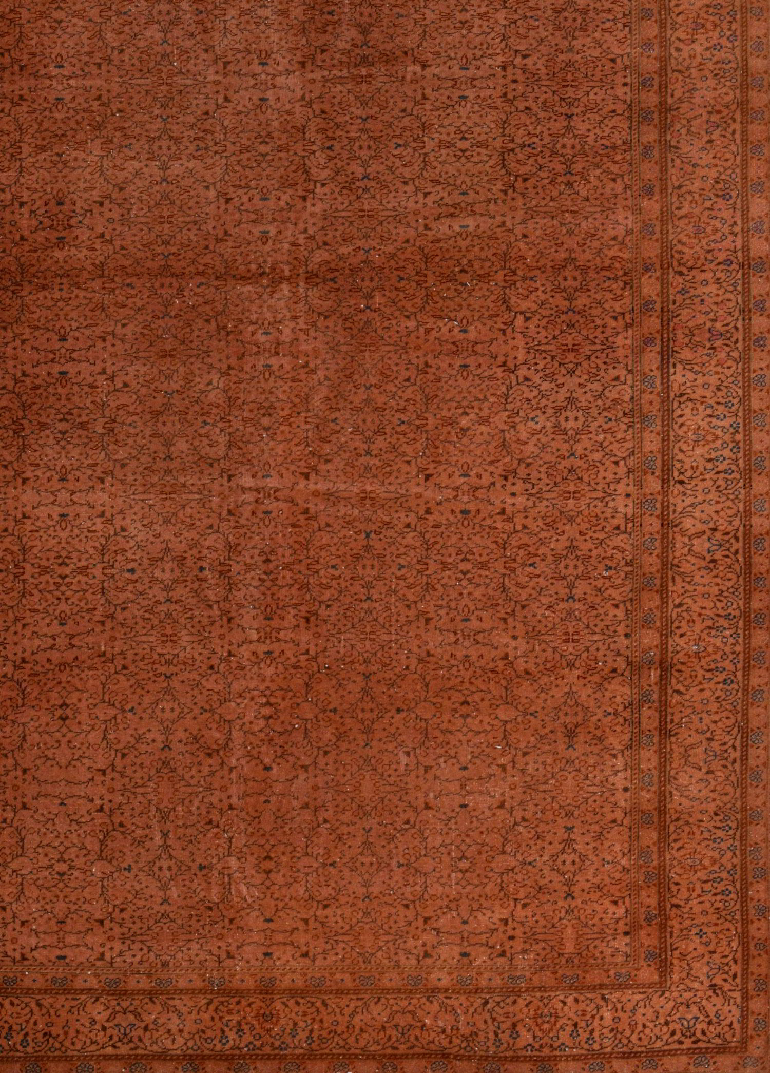 Sarvian Vintage El Dokuma Yün Halı 287 x 197 cm