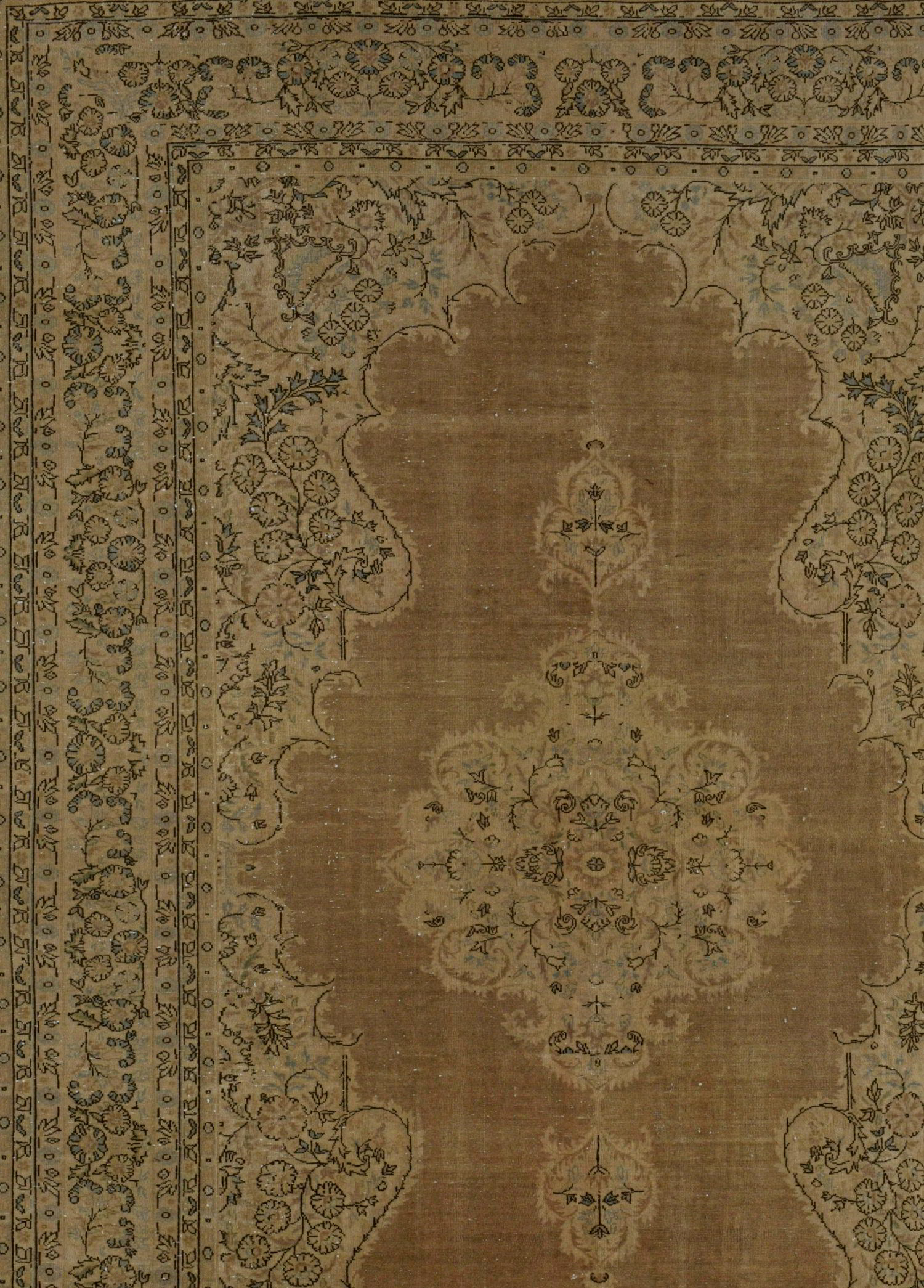 Zarveth Vintage El Dokuma Yün Halı 293 x 200 cm