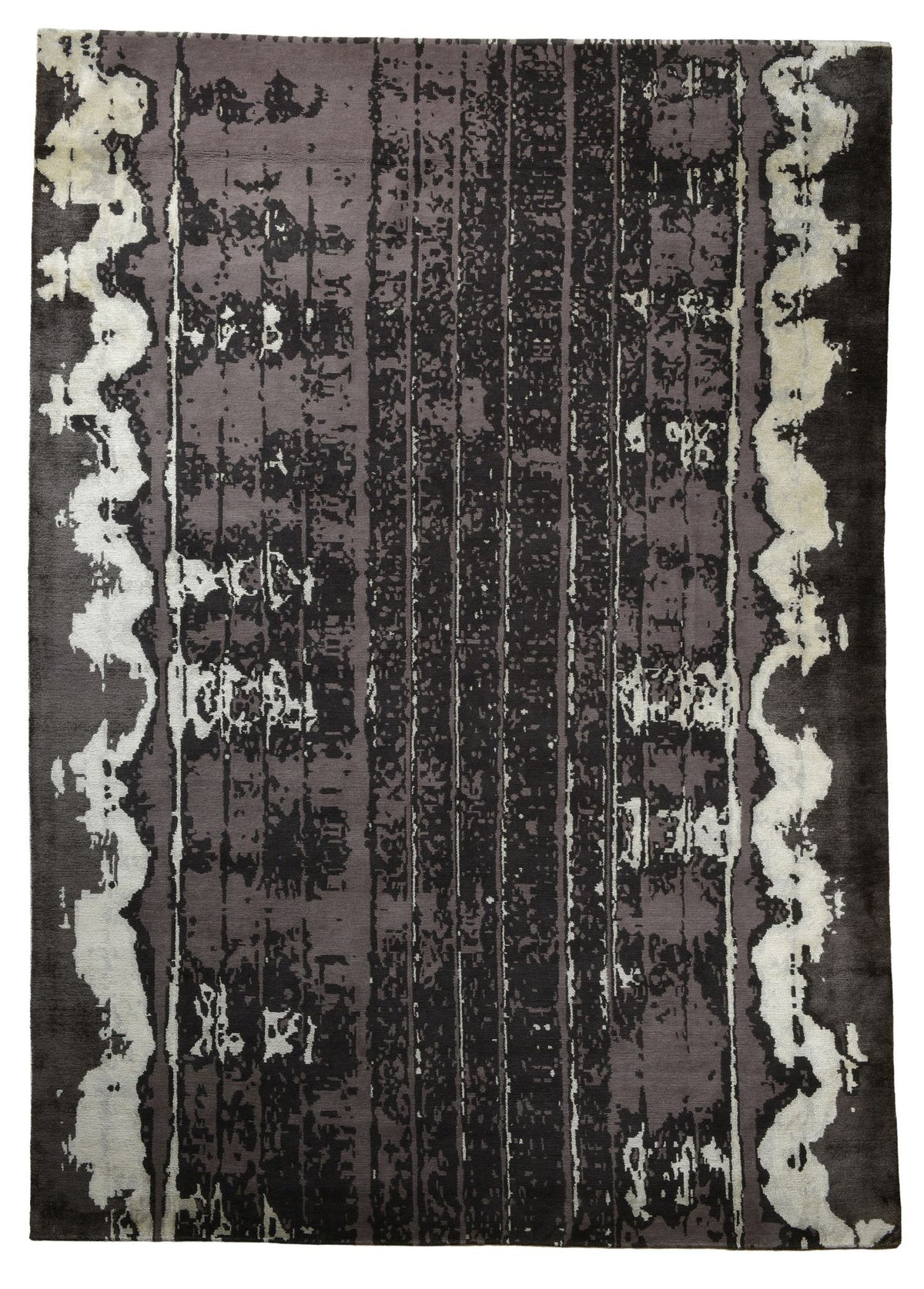 Palimpsest El Dokuma Yün ve İpek Halı 350 x 250 cm - Borr Halı