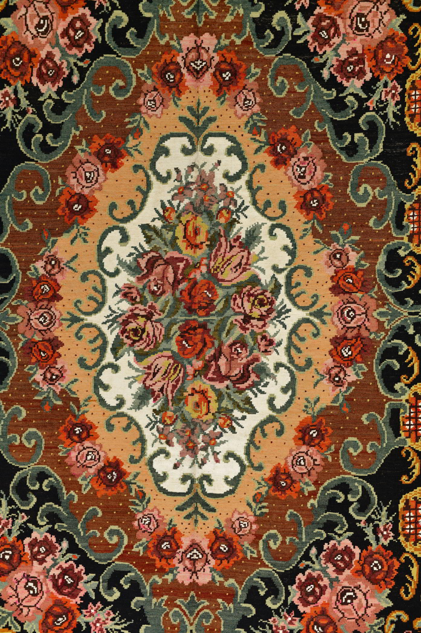 Marcelline El Dokuma Yün Kilim 302x207 cm