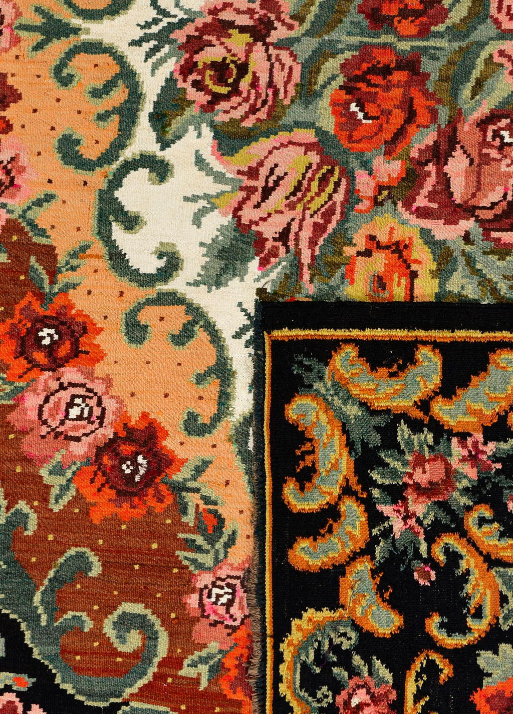 Marcelline El Dokuma Yün Kilim 302x207 cm