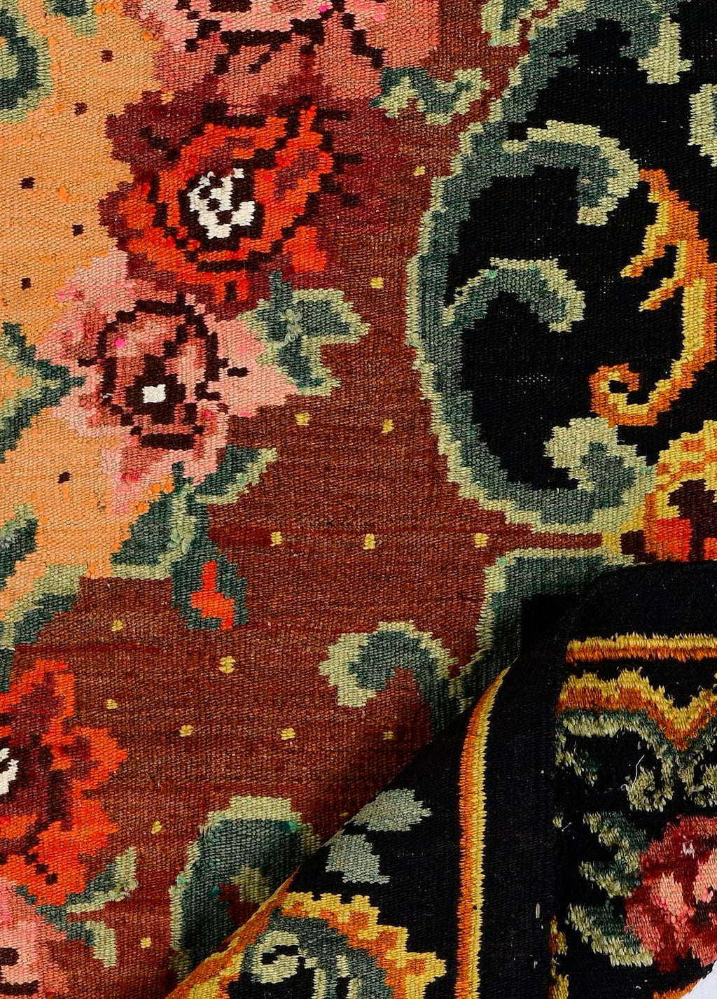 Marcelline El Dokuma Yün Kilim 302x207 cm