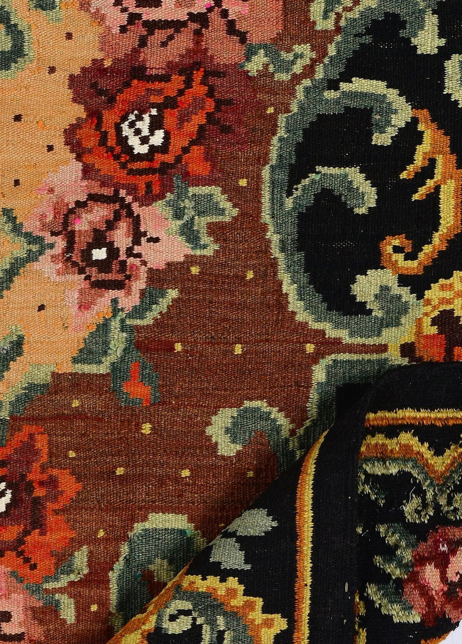 Marcelline El Dokuma Yün Kilim 302x207 cm