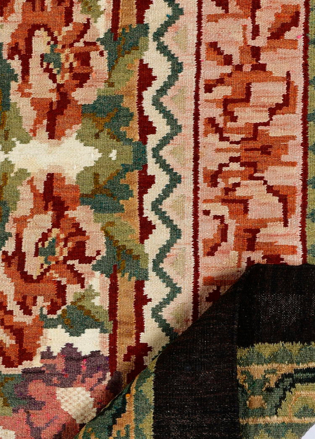 Fiorella El Dokuma Yün Kilim 293x212 cm