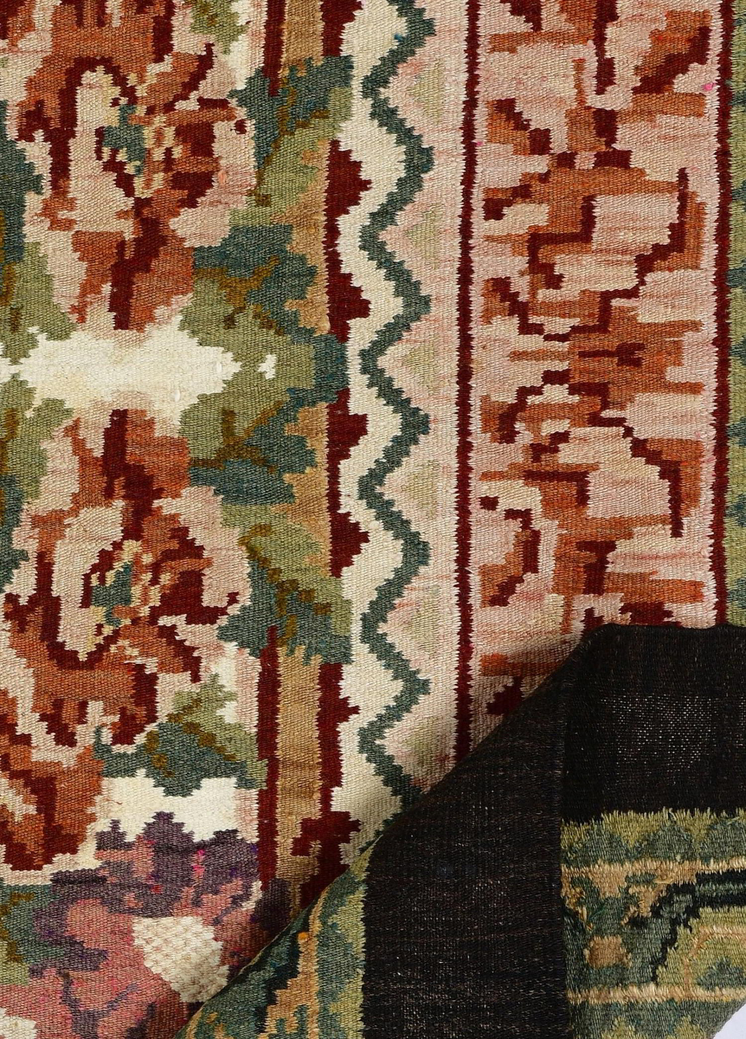 Fiorella El Dokuma Yün Kilim 293x212 cm