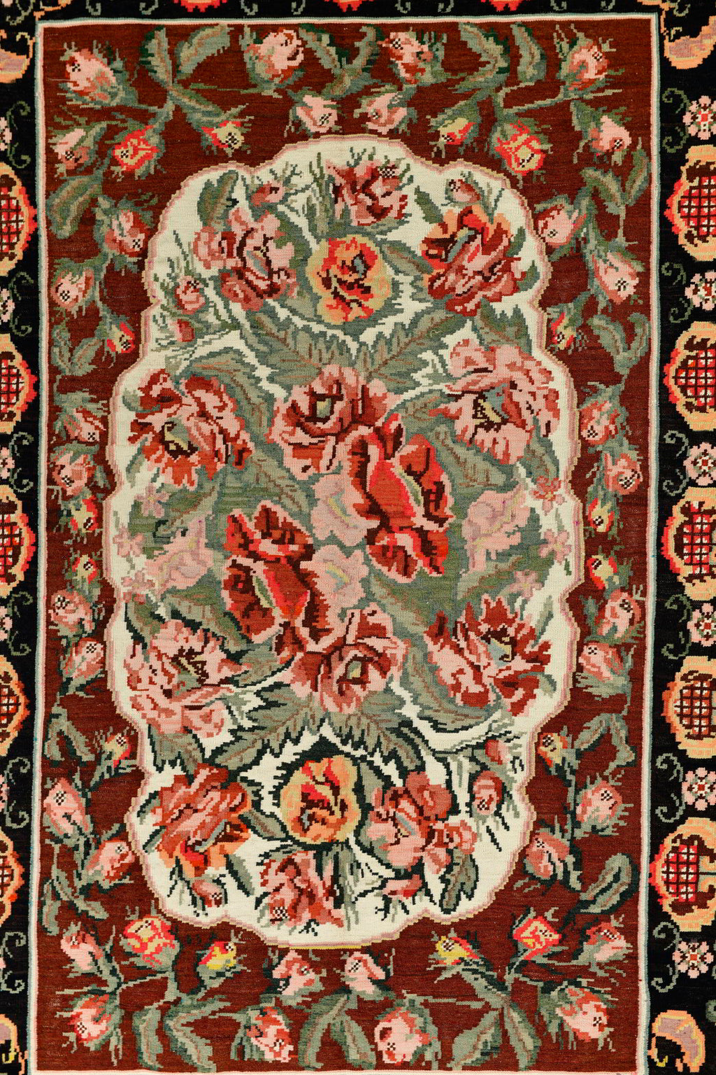 Carmeline El Dokuma Yün Kilim 285x193 cm