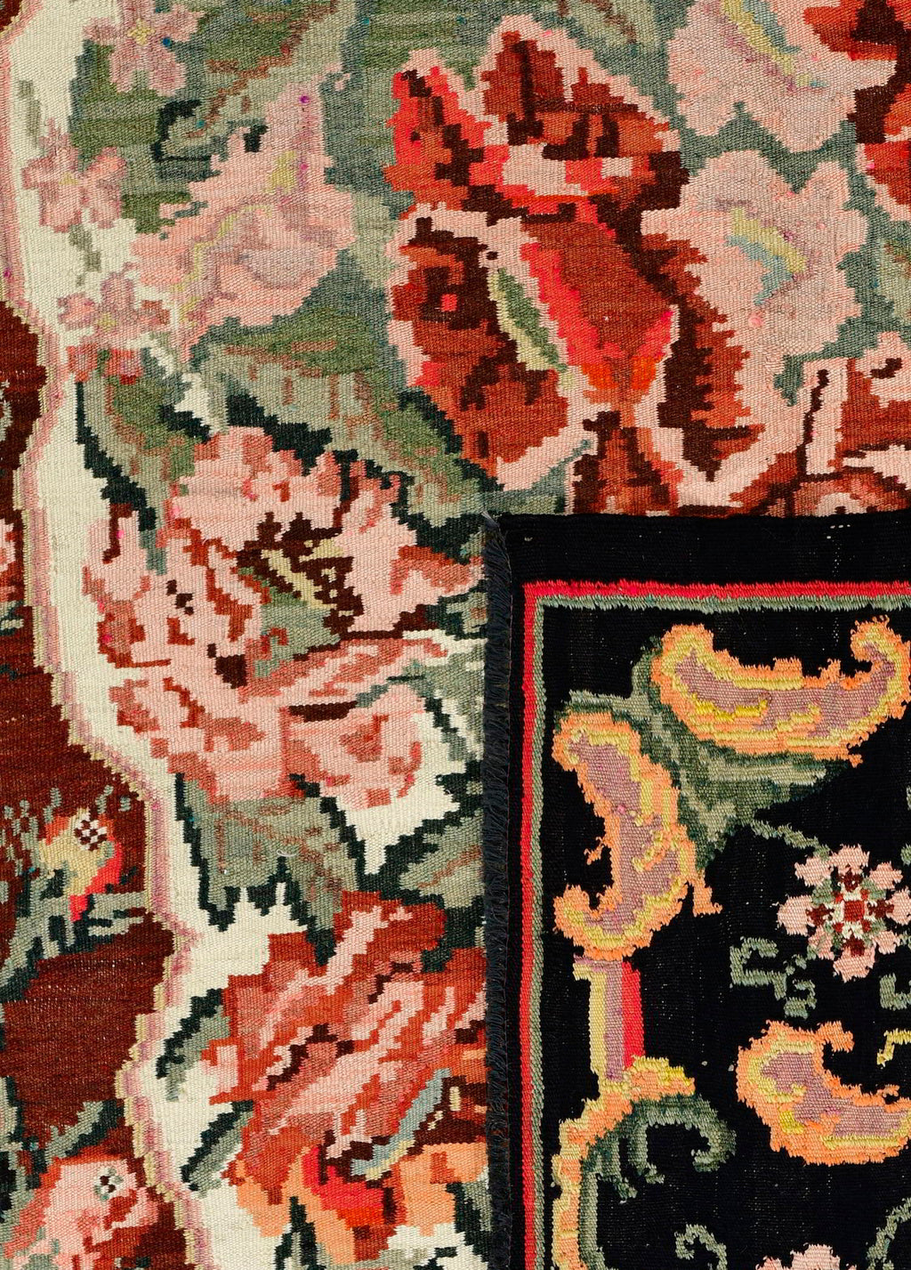Carmeline El Dokuma Yün Kilim 285x193 cm