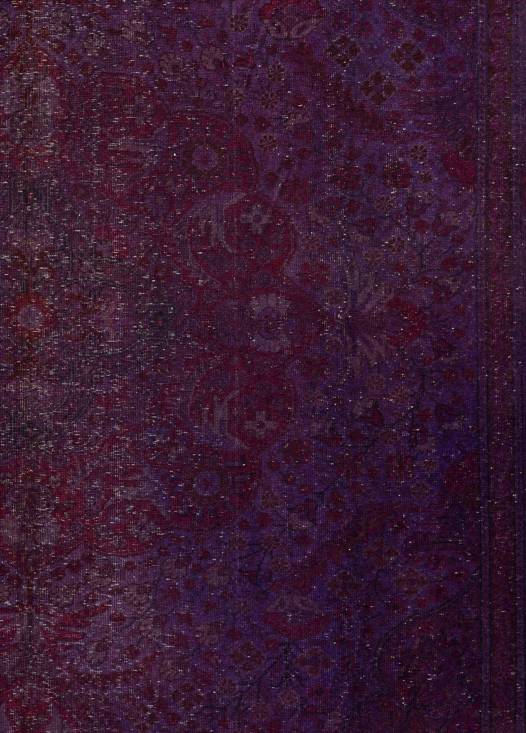 Crimson Medallion Vintage El Dokuma Yün Halı 303x201 cm