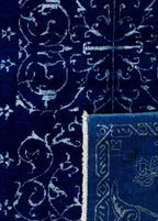 Noctura Hand-Woven Wool and Silk Carpet 198x148 cm