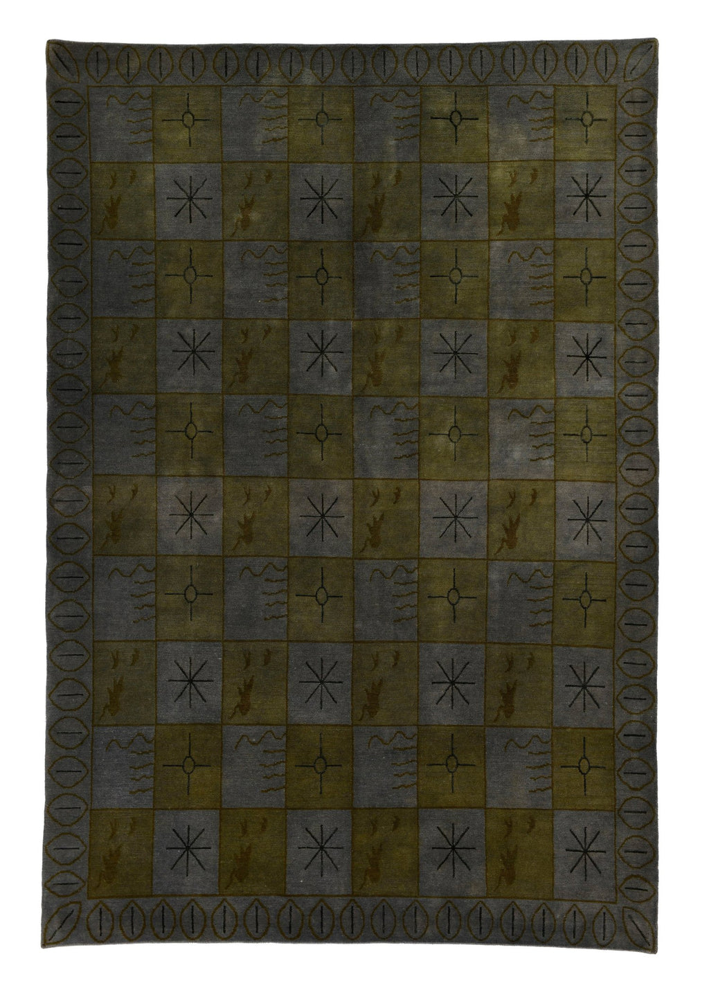 Calverin El Dokuma Yün Halı 263x185 cm