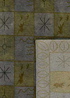 Calverin Hand-Woven Wool Carpet 263x185 cm