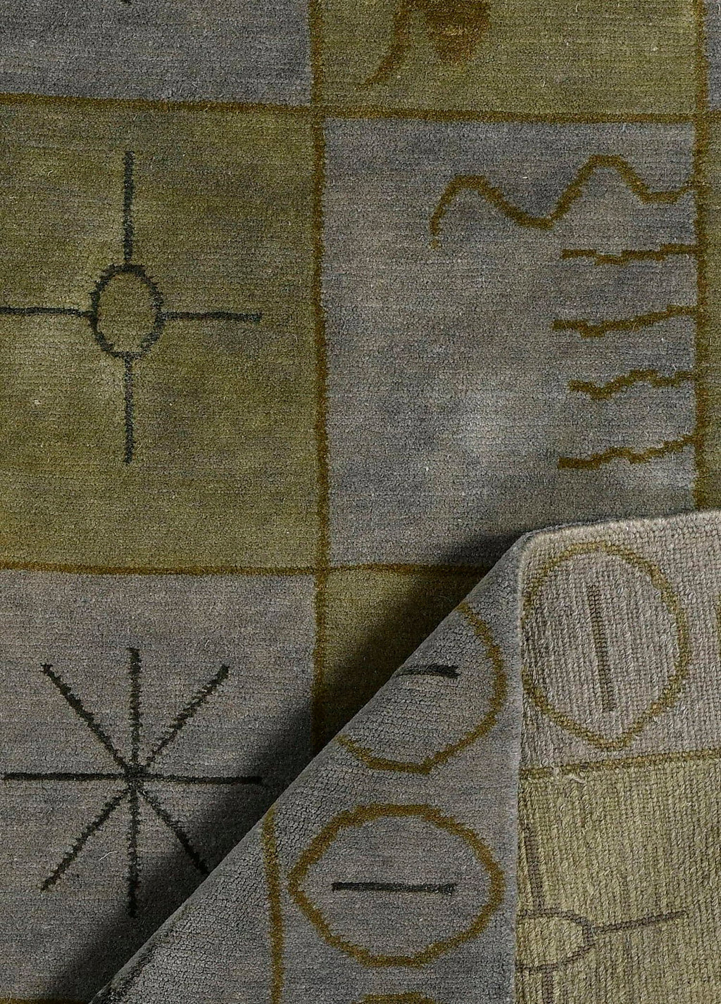 Calverin El Dokuma Yün Halı 263x185 cm