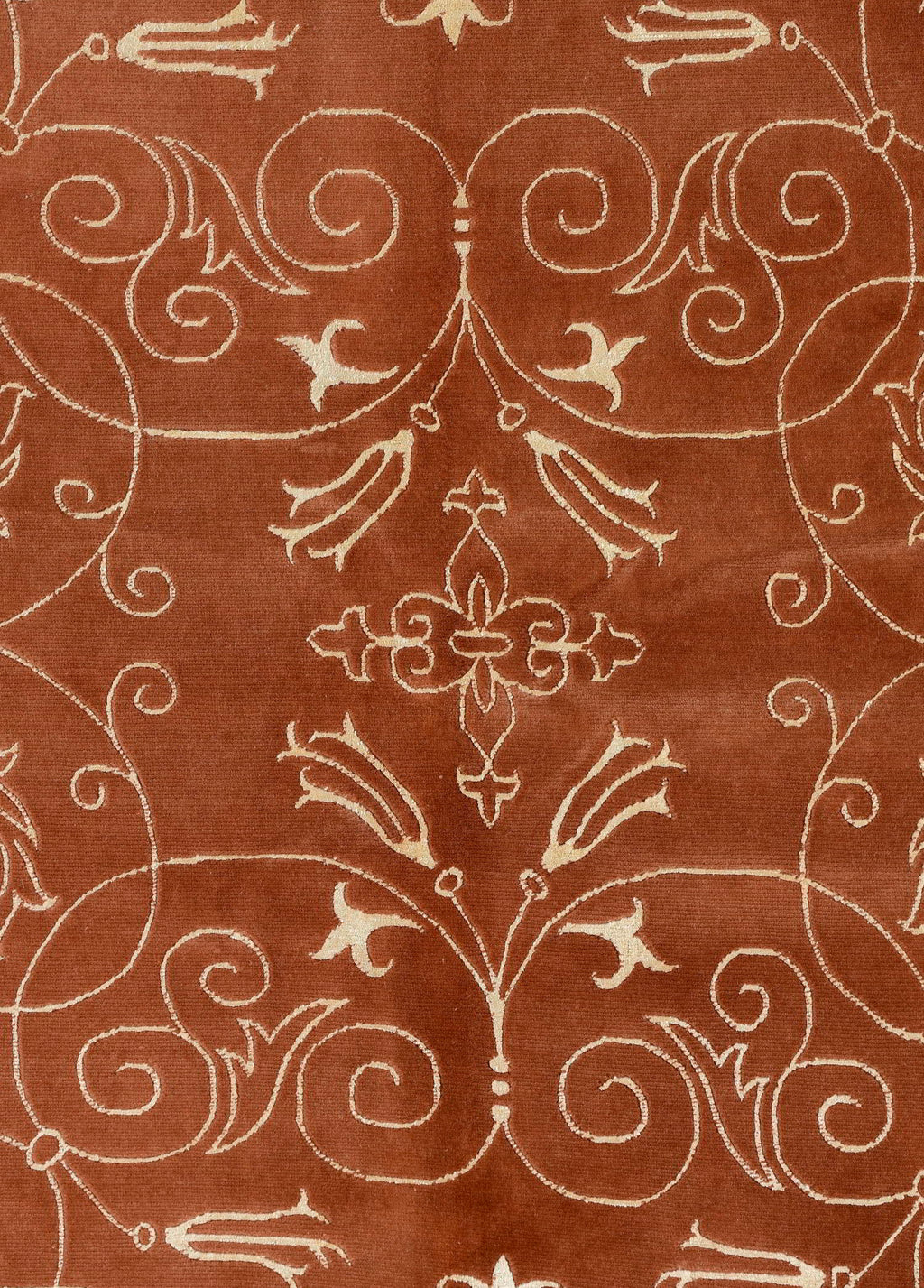 Aurenza El Dokuma Yün ve İpek Halı 168x168 cm