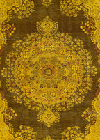 Imperial Saffron Vintage El Dokuma Yün Halı 301x212 cm