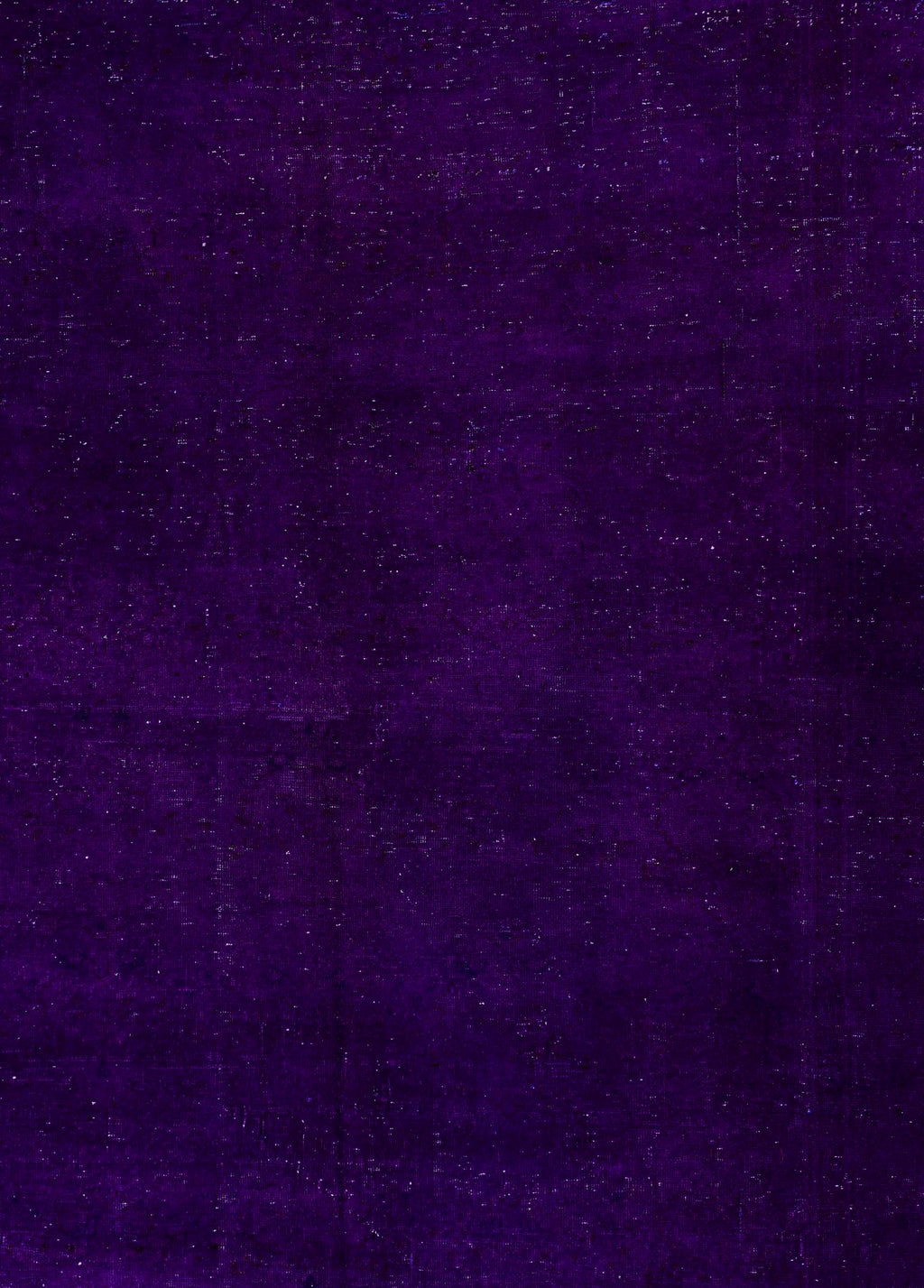 Aubergine Bloom Vintage El Dokuma Yün Halı 287x193 cm