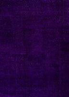 Aubergine Bloom Vintage El Dokuma Yün Halı 287x193 cm