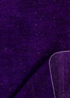 Aubergine Bloom Vintage El Dokuma Yün Halı 287x193 cm