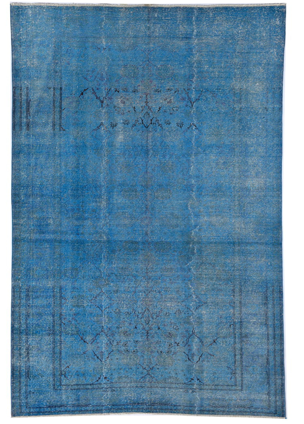 Byzantine Lapis El Dokuma Yün Halı 295x200 cm