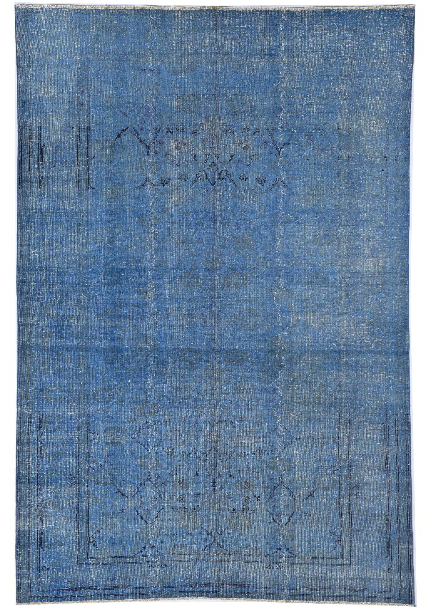 Byzantine Lapis El Dokuma Yün Halı 295x200 cm