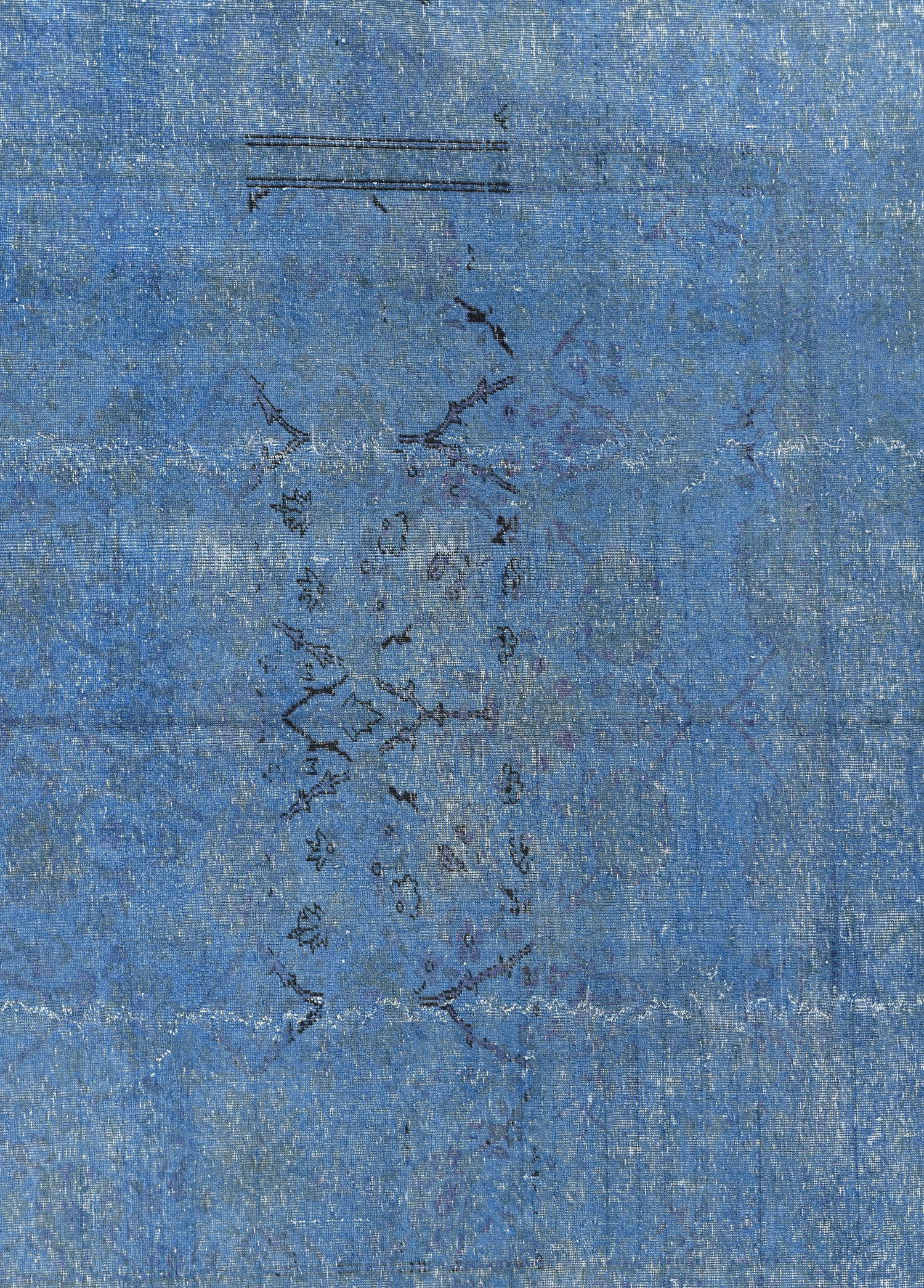 Byzantine Lapis El Dokuma Yün Halı 295x200 cm