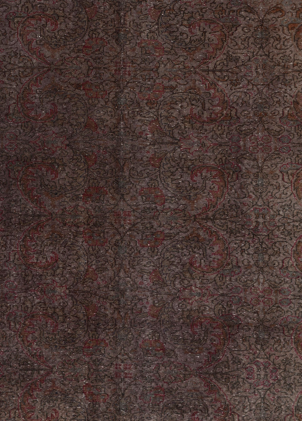 Obsidian Weave Vintage El Dokuma Yün Halı 290x196 cm