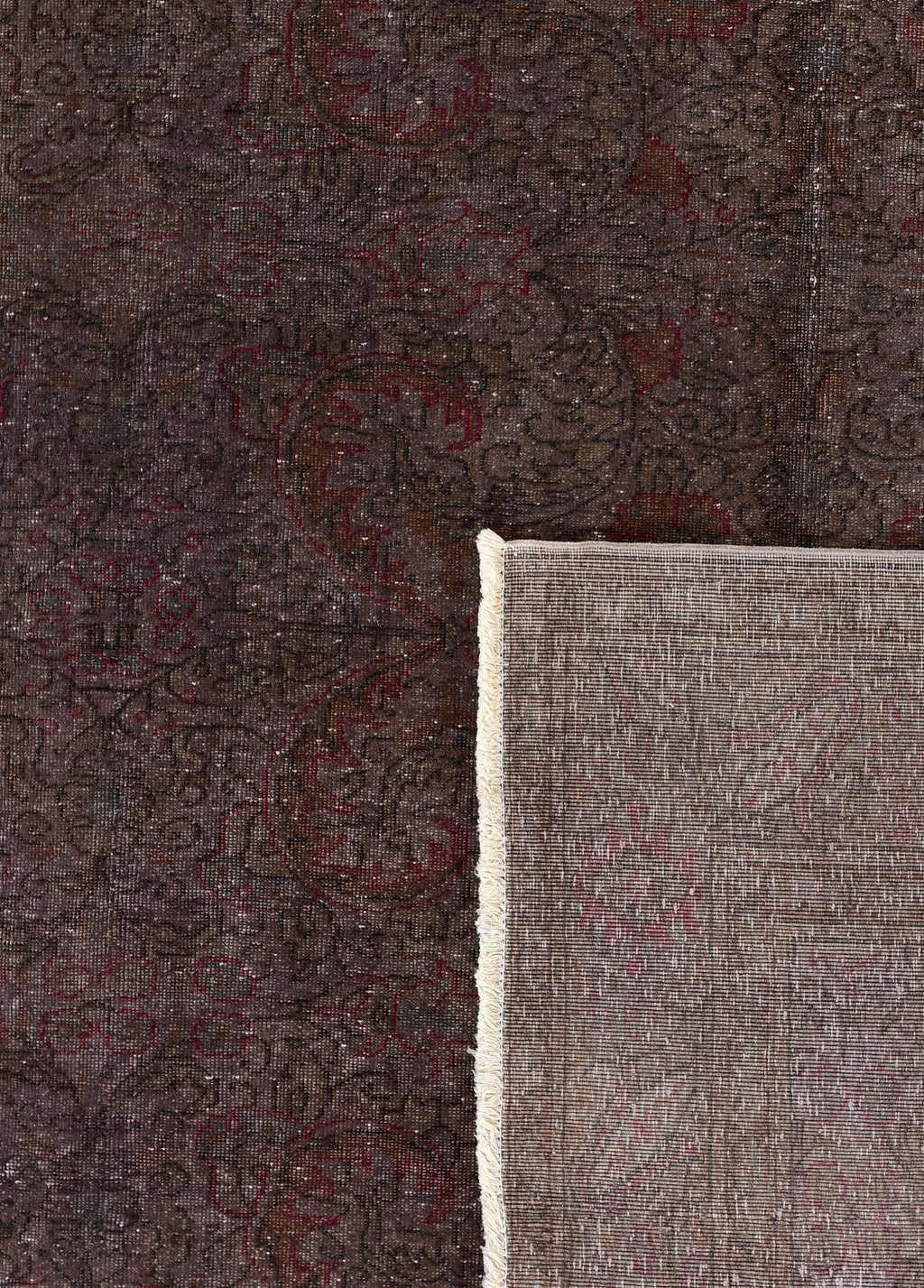 Obsidian Weave Vintage El Dokuma Yün Halı 290x196 cm